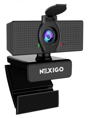 N60 1080P Webcam Microphone Privacy Camera Zoom Skype Team Conference Video Call